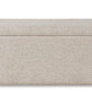 Galliden - Beige - Large Upholstered Dining Room Bench