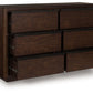 Dilenno - Dark Brown - Dresser