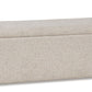 Galliden - Beige - Large Upholstered Dining Room Bench