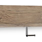 Oliah - Wall Mounted Coat Rack w/Shelf - Natural