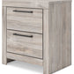 Broachmyn - Two Drawer Night Stand - Fraser Furniture & Mattresses