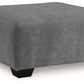 Birkdale Court - Gray - Oversized Accent Ottoman