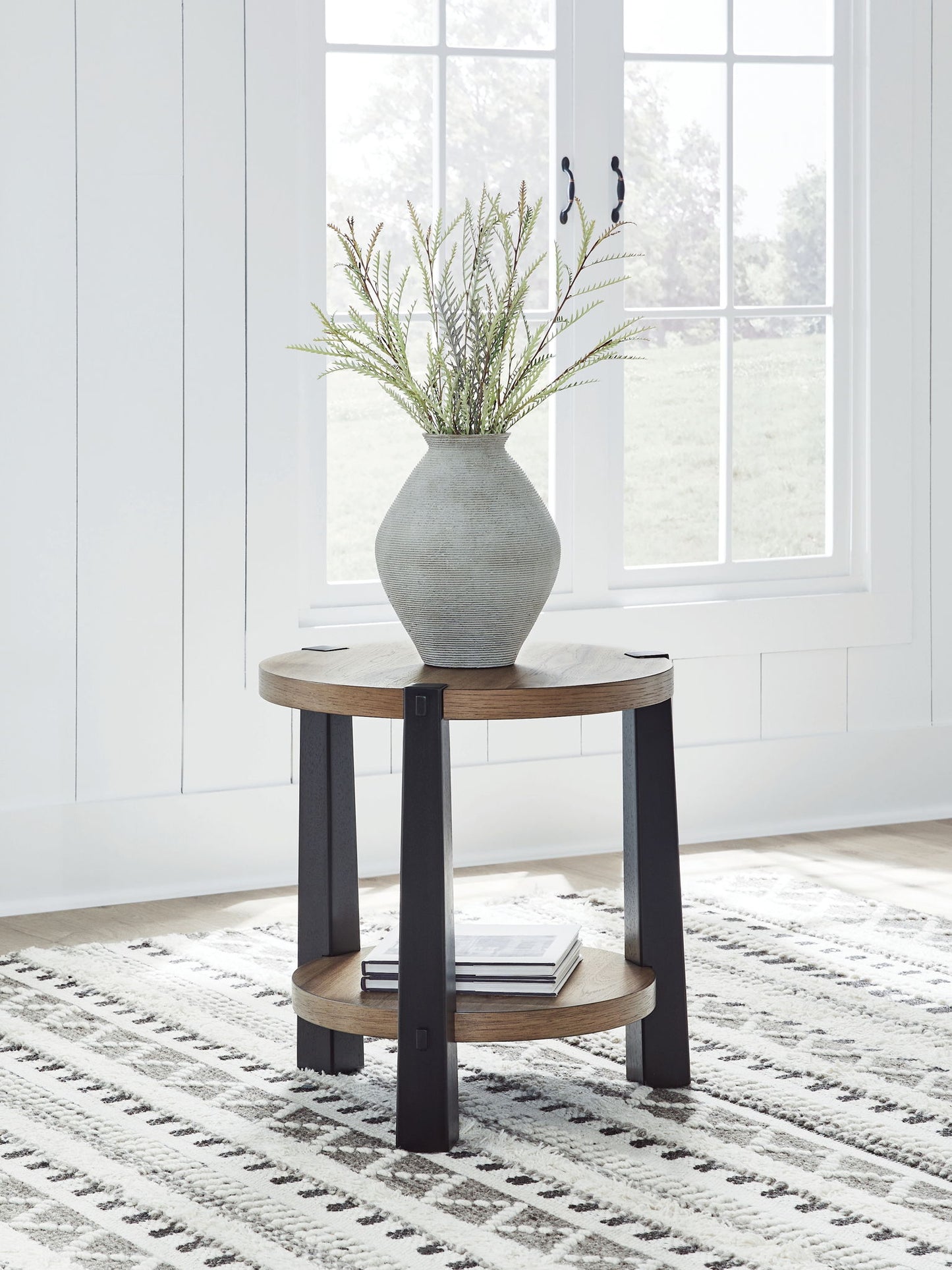 Ridgester - Round Table - Fraser Furniture & Mattresses