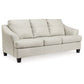 Genoa - Coconut - Sofa - Leather Match