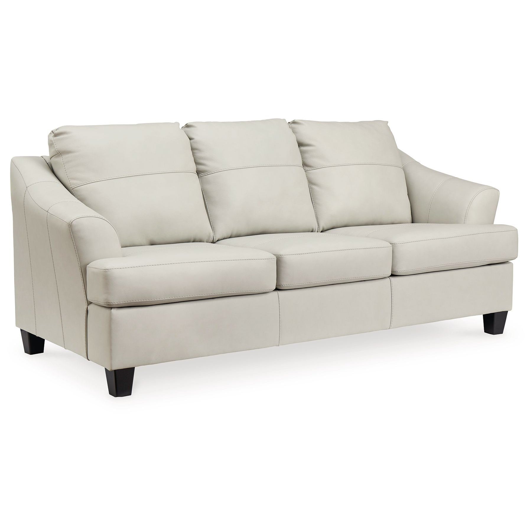 Genoa - Coconut - Sofa - Leather Match