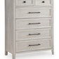 Darbonton - Six Drawer Chest - Dove White