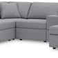 Modmax - U-Shaped Sectional - Granite