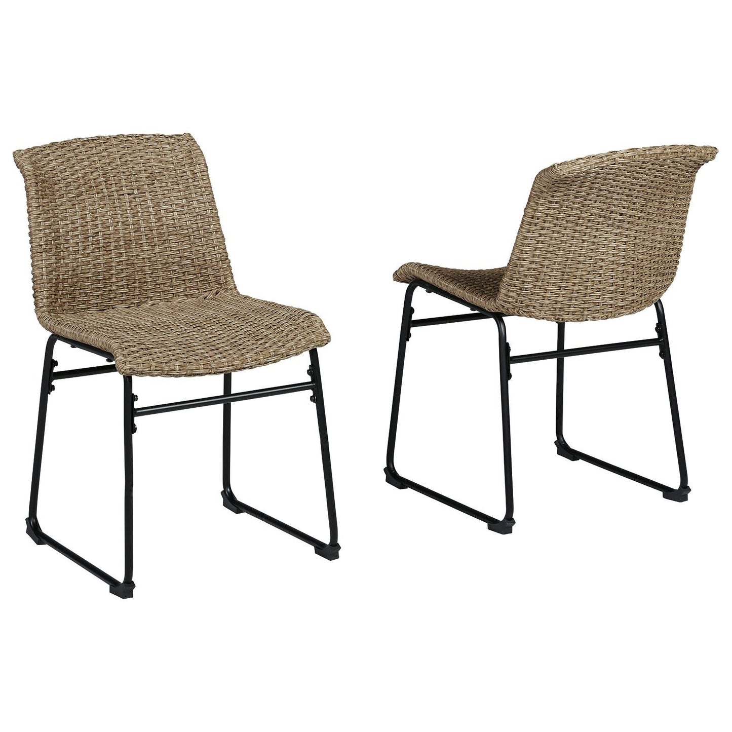 Amaris - Brown / Black - Chair (Set of 2)