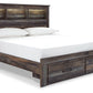 Drystan - Panel Bookcase Bed