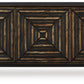 Fair Ridge - Distressed Black - Accent Cabinet