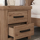 Oliandon - Two Drawer Night Stand - Light Brown