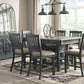 Tyler Creek - Black / Gray - Dining Room Server