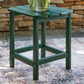 Sundown Shores - Green - Rectangular End Table
