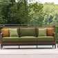 Horizon Hall - Brown / Green - Sofa With Cushion