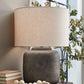 Zandophen - Metal Table Lamp - Antique Gray - Fraser Furniture & Mattresses