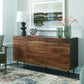 Darrey - Natural / Brown - Accent Cabinet