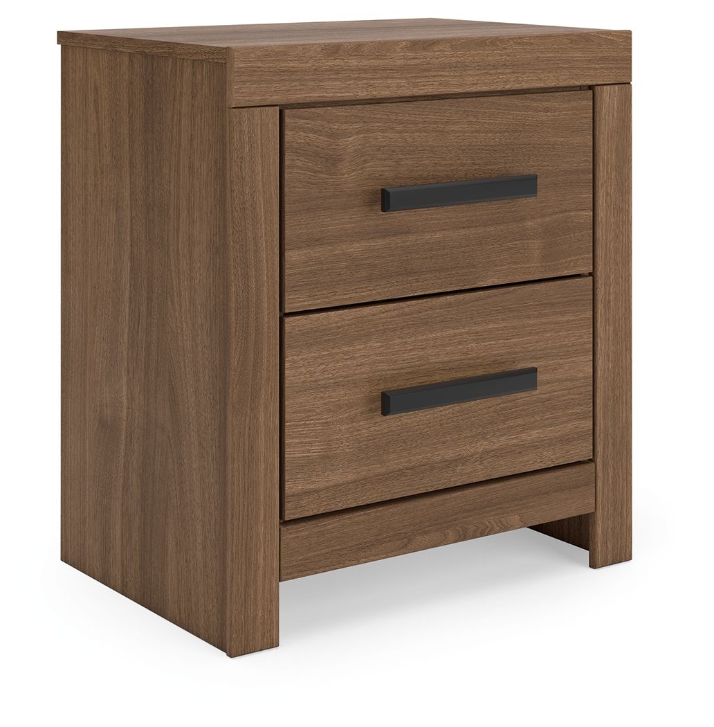 Broachmyn - Two Drawer Night Stand - Fraser Furniture & Mattresses