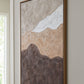 Fanthorne - Tan / Brown / White - Wall Art