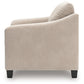 Willarae - Taupe - 2 Pc. - Chair And A Half, Ottoman
