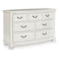 Montelaine - Antique White - Dresser