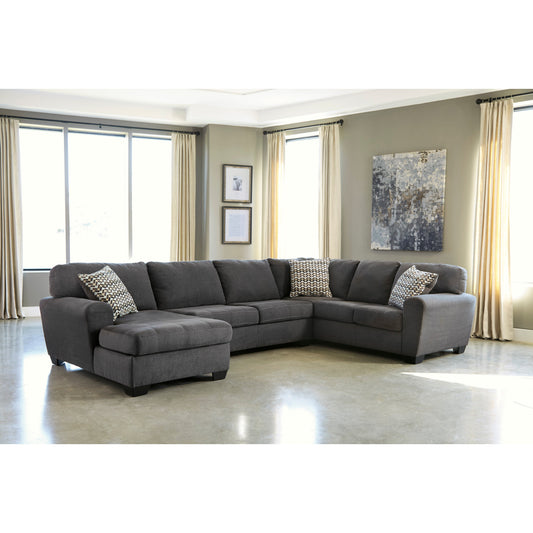 AMBEE 3 PC SECTIONAL WITH CHAISE - SLATE