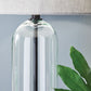 Kerrbrook - Glass Table Lamp - Clear / Black
