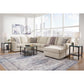 EDENFIELD 3 PC SECTIONAL WITH CHAISE - LINEN