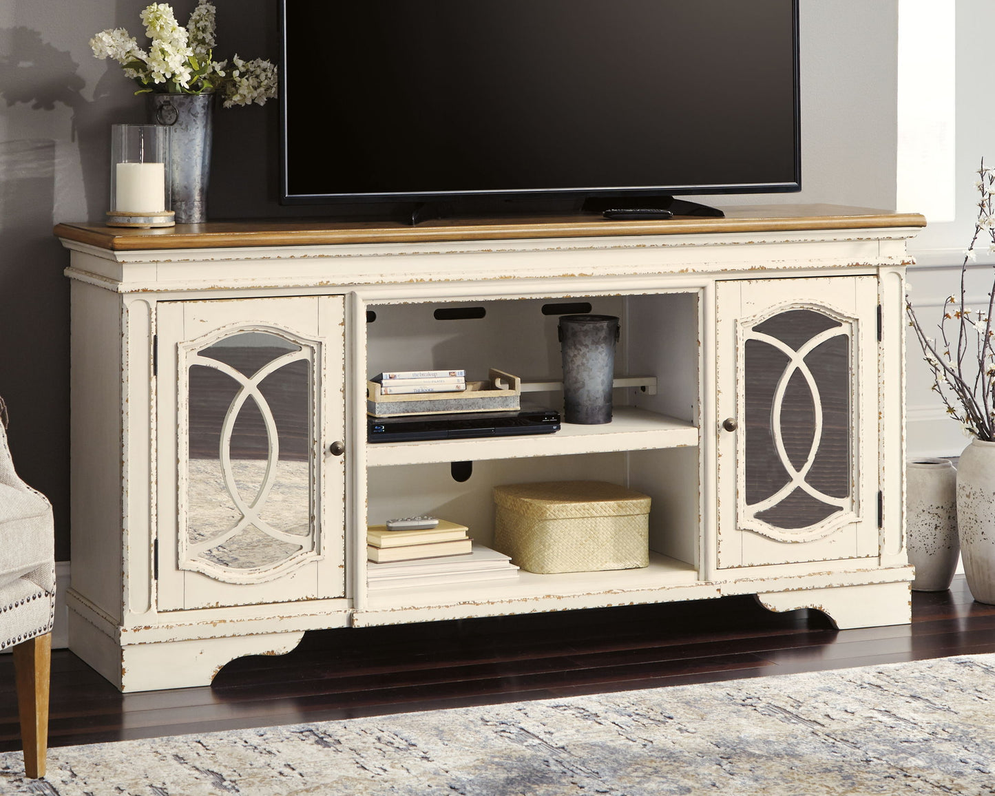 Realyn - TV Stand - Fraser Furniture & Mattresses