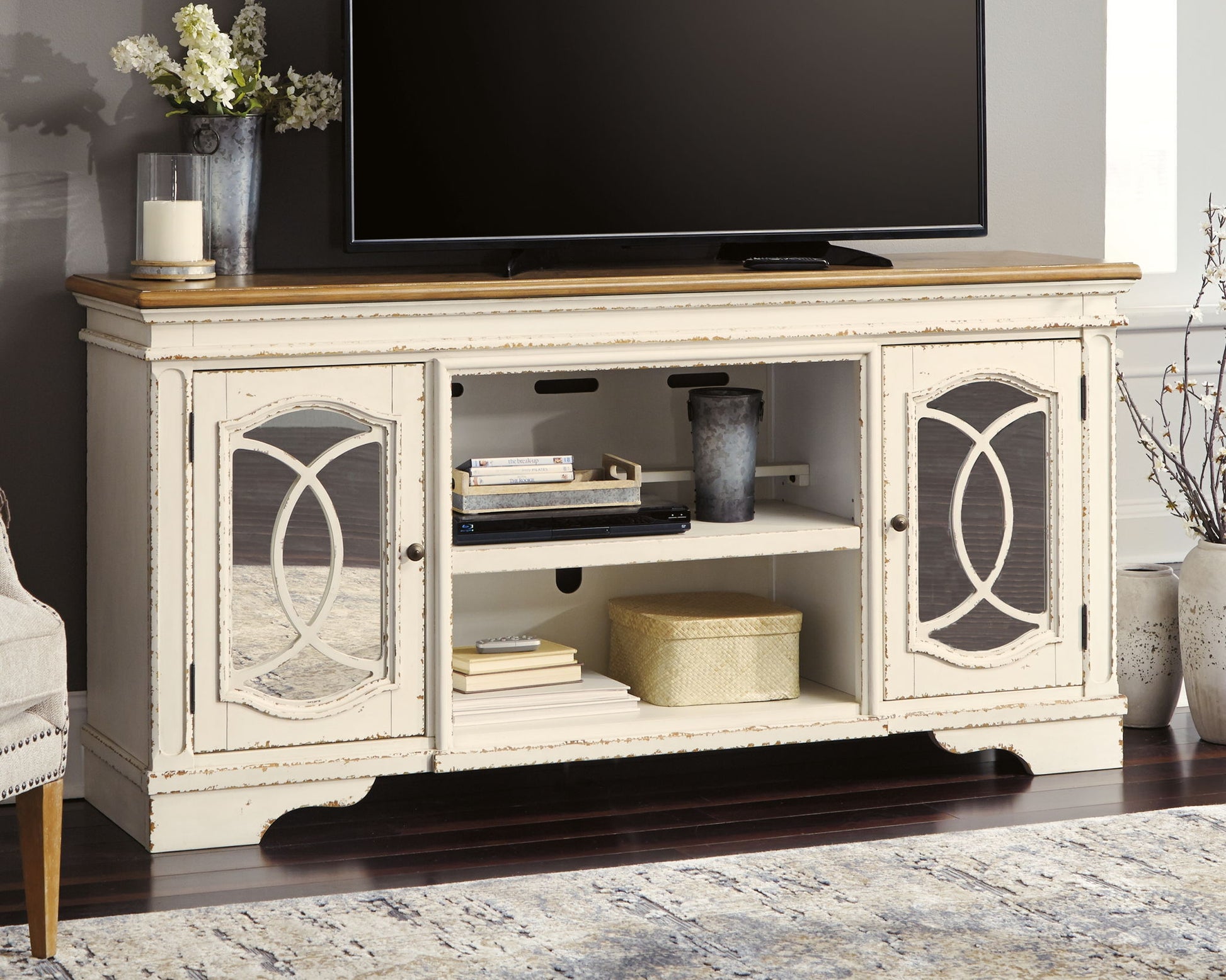 Realyn - TV Stand - Fraser Furniture & Mattresses