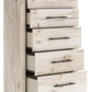 Lawroy - Light Natural - Five Drawer Chest