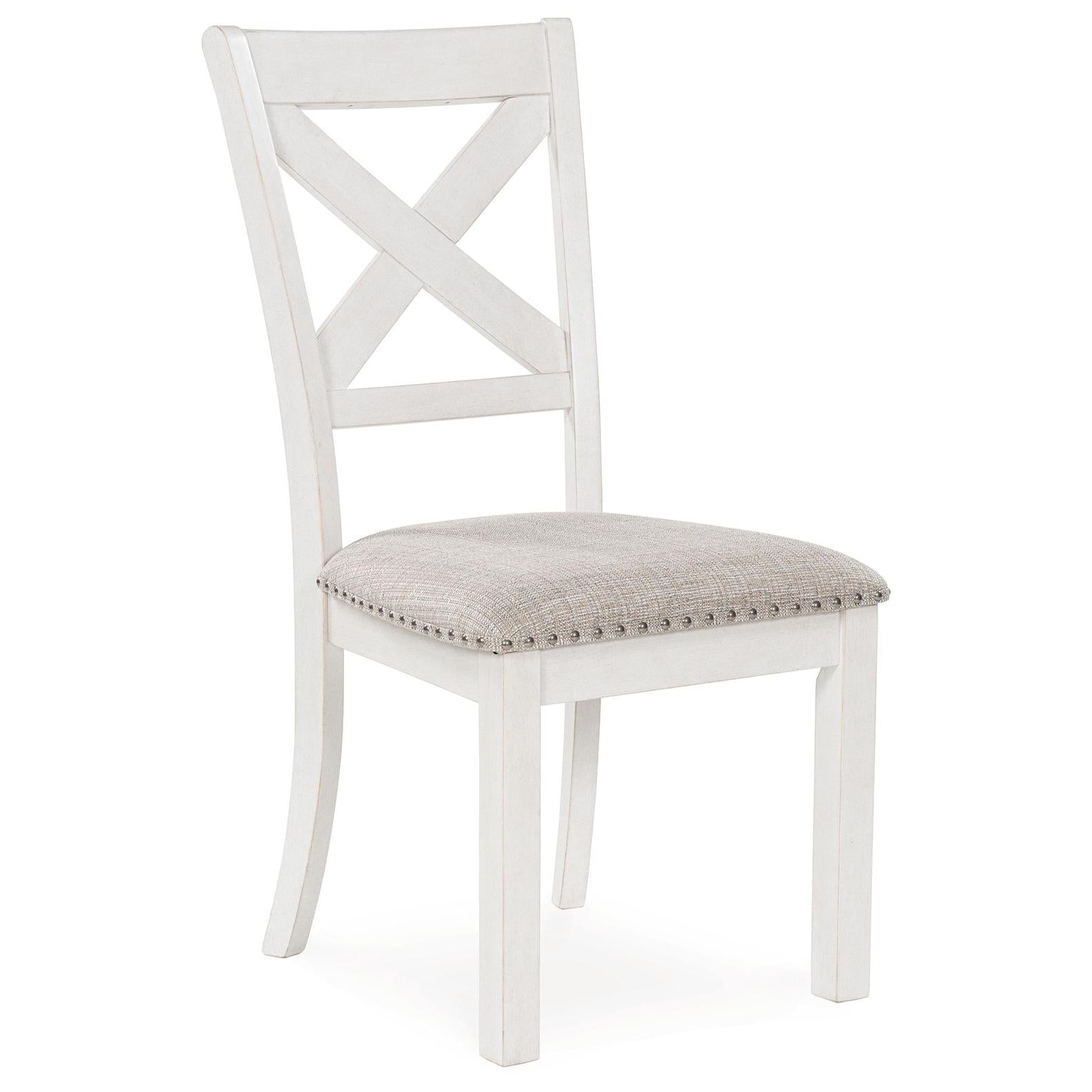 Robbinsdale - Antique White - Dining Upholstered Side Chair (Set of 2)