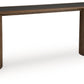 Dontayne - Sofa Table - Warm Brown - Fraser Furniture & Mattresses