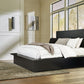 Londer - Black - Queen Panel Bed