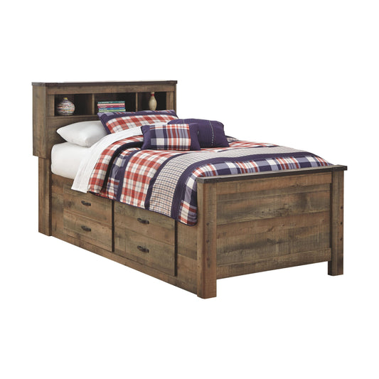 Trinell - Bookcase Bed With Storage