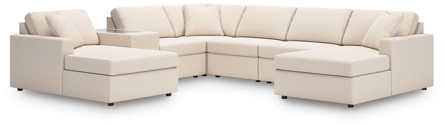 Modmax - U-Shaped Sectional - Oyster