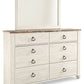 Willowton - Dresser - Fraser Furniture & Mattresses