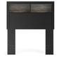 Broachmyn - Bookcase Headboard - Fraser Furniture & Mattresses
