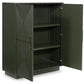 Geirwood - Dark Green - Accent Cabinet