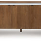 Fitzroy - Brown / White - Accent Cabinet
