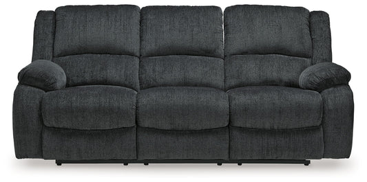 Draycoll - Reclining Power Sofa - Fabric - Slate