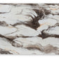 Jeshina - Dark Brown / Beige - Dining Table