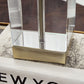 Teelsen - Clear / Gold Finish - Crystal Table Lamp