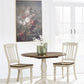 Wirloni - Dining Room Side Chair (Set of 2) - Antique White / Brown - Fraser Furniture & Mattresses