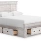 Makidern - Panel Storage Bed