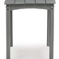 Cove Beach - Square End Table - Gray