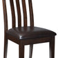 Haddigan - Dining UPH Side Chair (Set of 2) - Dark Brown