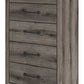 Graystorm - Brown Gray - Five Drawer Chest