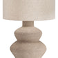 Jossleigh - Metal Table Lamp - Beige