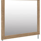 Gramburg - Bedroom Mirror - Warm Natural Brown - Fraser Furniture & Mattresses