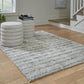 Laddway - 5' x 7' Rug - Cream / Green